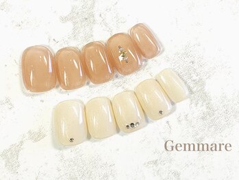ジェンマーレ 二子玉川店/ワンカラー大人ネイル
