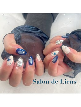 サロンド リアン(Salon de Liens)/持ち込みデザイン&付け放題¥8000