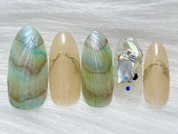 ネイルズ とんぷそん/シェルネイル♪