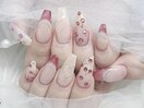 さくらんぼネイル