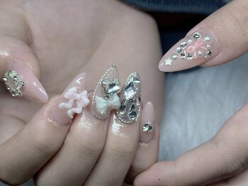 ネイルズバー 新宿店(Nails Bar)/プリンセスガーリーネイル