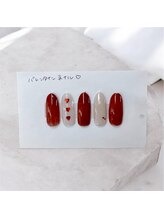 はあとねいる 十三店/バレンタインネイル