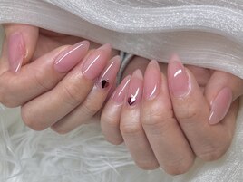 人気No.1 ワンポイントネイル