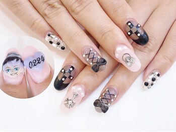 ネイルコレクション ピンク(Nail Collection Pink)/キャラ☆ツイステ☆推しネイル