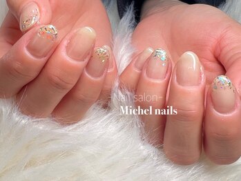 ミシェルネイルズ(Michel nails)の写真/西新×貸切【深爪育成コース】深爪/チビ爪/噛む癖/薄爪/モチが悪いetc...自爪を育てて美爪を手に入れよう☆