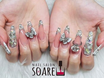 ネイルサロンソアレ(SOARE)/ストーンフレンチ