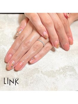 リンク(LINK)/オレンジ+ツブツブ