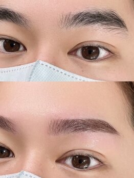 ポノ(PONO)の写真/《骨格診断・メイクアドバイス付★初回￥4,950》眉毛のお悩み解決いたします！美眉毛で魅力的な目元に♪
