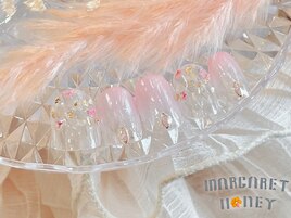 押し花グラデーション