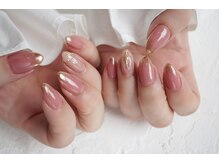 ネイル フライガール(nail FLY GIRL)/春のニュアンスとミラグラ