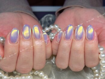 アイリスネイル 大塚(Iris Nail)/ミラー/オーロラワンカラー