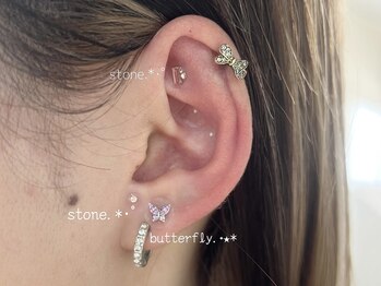 リエル ミサト(Reyel 3310)/耳つぼジュエリー 10粒 ¥3000