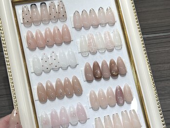 ガーデン(garden)の写真/定額ネイルでお得に毎月新しいデザインを楽しもう♪モテ可愛いネイルで指先から華やかさを演出しませんか☆