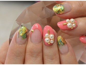 ネイルサロン プルミエール(Premiere)/マーブルホイル