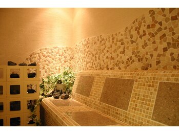 エイチ ツーオー上本町/[2]デトックスSPA：溶岩浴