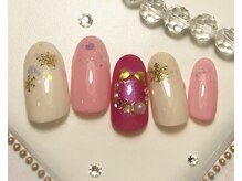 ネイルサロン リベルテ(Nailsalon LIBERTE)/クリスマスネイル￥12300