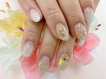 ダブルネイル(Double Nail)/[中村]DC10番☆キラキラシェル