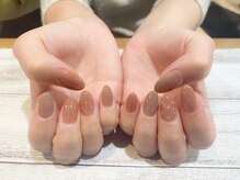 ネイルアルケー(Nail ARCHE)/マグネット×シンプルネイル