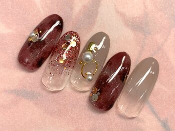 ネイルサロン マハロ(Nail salon MaHaLo)/新規付替オフ込☆ハンド¥7950