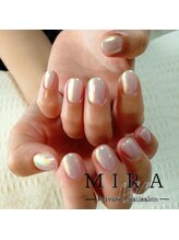 ミラ(MIRA)/オーロラミラーネイル