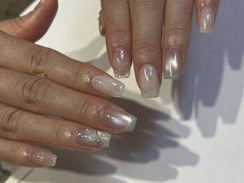 エピックベース(epic bace)/バレンタインネイル/定額5本