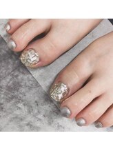 アイ アンド ネイルデイ 桂(EYE＆NAIL DAY)/フットネイルデザインコース