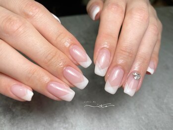 サロンド イト(salon de ito)の写真/トレンドを先取りしたネイルで爪先から華やかな印象に☆ご新規様付け替えオフ無料◎周りを魅了する爪先♪