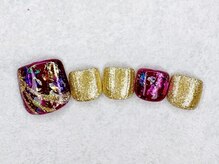 エヌエーブランカ 東白楽店(n.a.blanca)/フット【季節アート】12月～1月