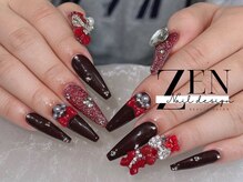 ゼン ネイル デザイン 池袋(ZEN NAIL DESIGN)/* 長 さだしやり放題×つけ放題