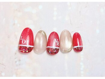 ギャザーパーティー 乃木坂店(gatherparty)/シーズンネイル【バレンタイン】