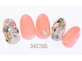 大人女子シェル埋めつくしくすみ