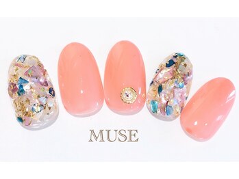 ミューズ MUSE 四街道大日店/大人女子シェル埋めつくしくすみ