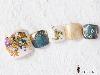 アイネイルズ 横浜WEST店(I-nails)/ミラーラメマグネット10480円