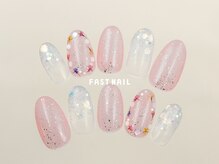 ファストネイル 池袋店(FAST NAIL)/フラワー 6,050円 【12087】