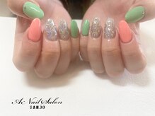 エーネイルサロン 三条店(A-Nail Salon)/定額Bネイル