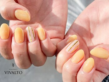 ワールド ビューティ ヴィヴァルト 宝塚店(WORLD BEAUTY VIVALTO)/秋ネイル/シンプルネイル