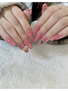 エポック(Epokku)/ピンクフラッシュネイル