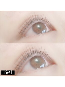 ベル(Bel)の写真/《まつげパーマ初回¥2,850》ナチュラルからトレンドの束感まつげまで、豊富なメニューから幅広く対応◎