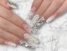 【スカルプ】デザイン画像、パーツ持ち込みOK　相談クーポン