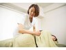 【腰痛対策／鍼なし】　指圧マッサージ＋腰痛ストレッチ　50分　5500円