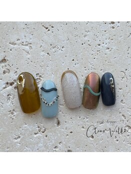 ネイルサロンクリアヴィラ(nail salon clear villa)/Design nuance¥9990
