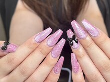 ウサギネイル 新大久保店(usagi nail)/リボンネイル