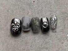 クロ(CULO)/フレアブラックニュアンス