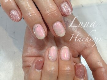 ネイルアンドまつ毛エクステ ルーナ 八王子店/☆シンプルスプリングネイル☆