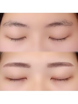 アイエク(iEQ)/【アイブロウ】ビフォーアフター