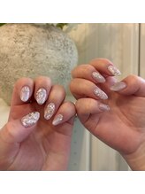 ミッシュネイル(mish nail)/上品☆レースネイル