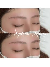 トパーズブロウ 宇都宮竹林店(TOPAZ BROW)/自眉に合わせたナチュラル眉