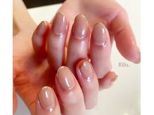 リル ネイル(Rilu Nail)の雰囲気（濡れたようなツヤ）