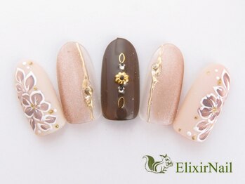 エリクサーネイル 池袋(Elixir Nail)/定額b カジュアル/クーポン使用