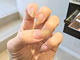 キラキラゴールドラメグラ